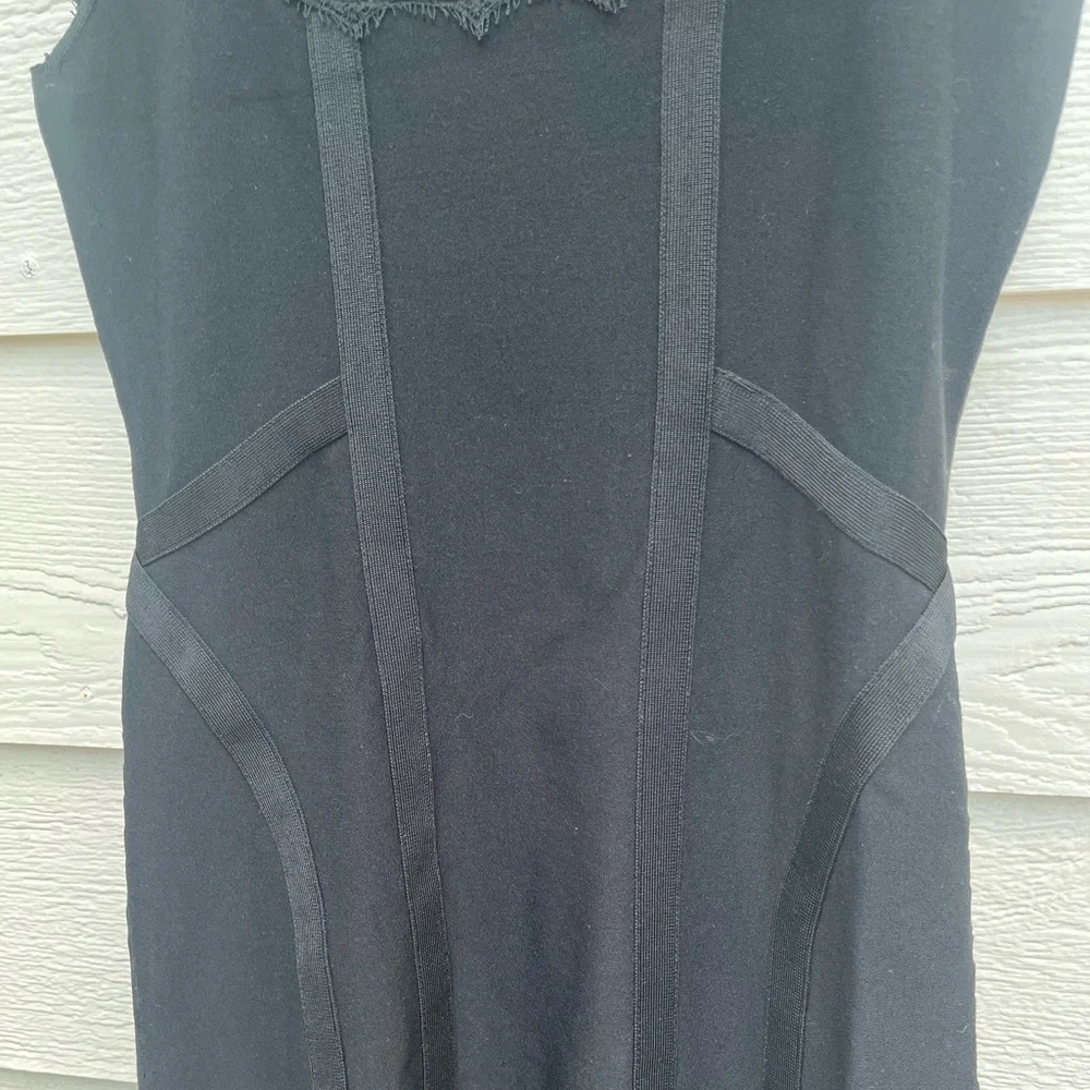 Nanette Lepore Black Sleeveless Lace Dress size XS - Picture 5 of 7